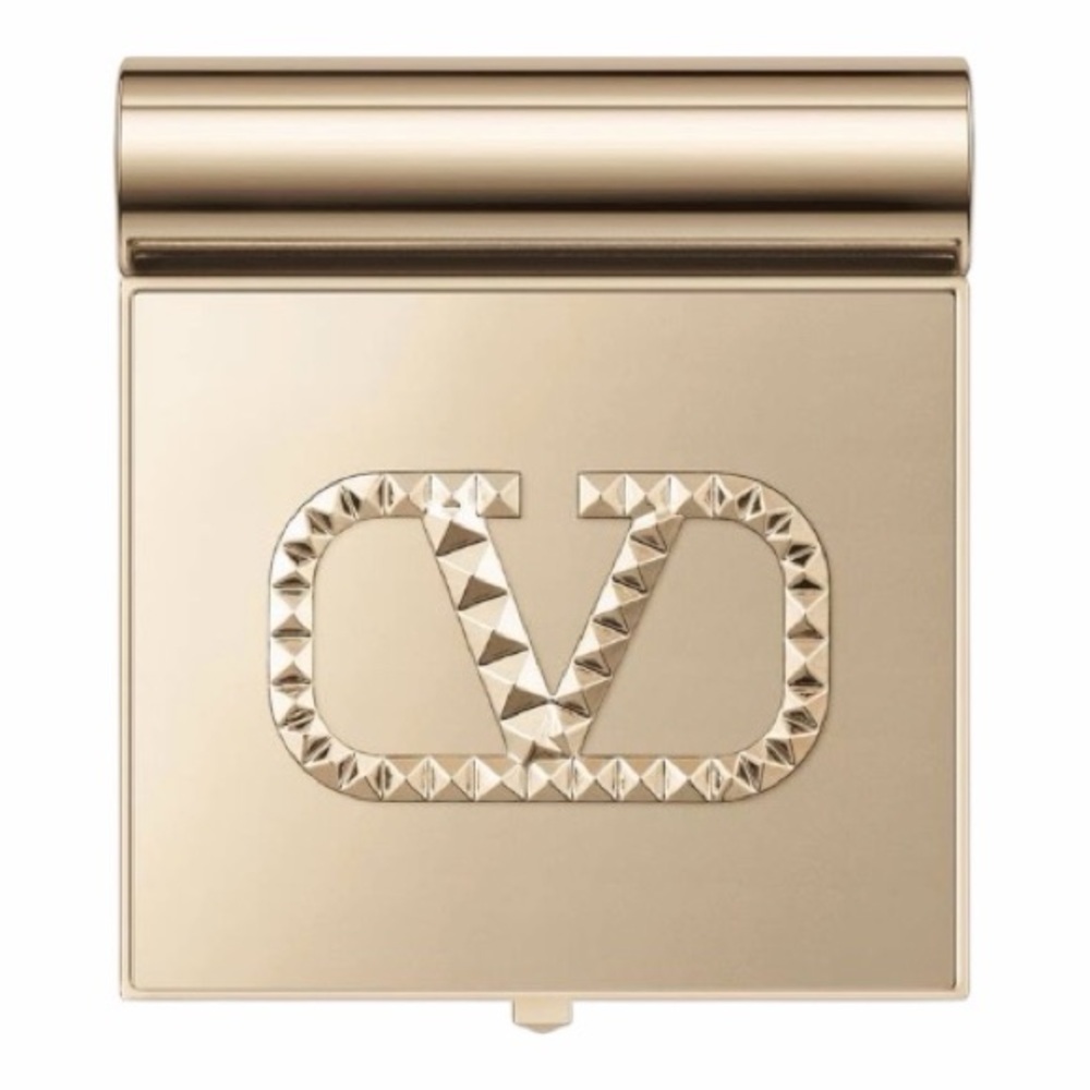 Valentino Gold Compact With Highlighter Put A Spike In It - Eyes To Cheek NIB